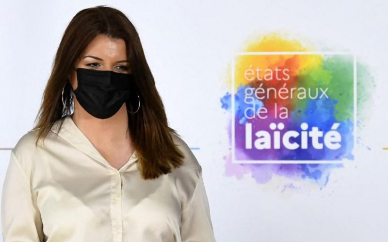 Marlène Schiappa lors du lancement des Etats généraux de la laïcité