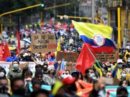 Manifestation en Colombie