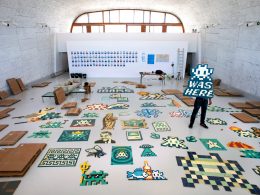 mosaïques au Marseille Modulor, 2020 © Invader