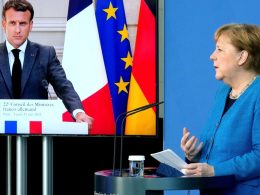 Emmanuel Macron et Angela Merkel