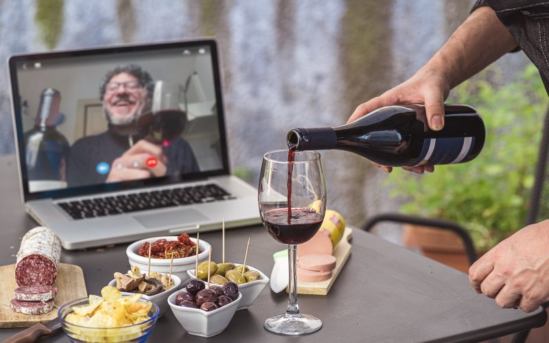 Apéro virtuel alcool été