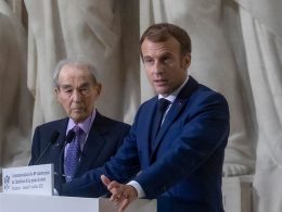 Macron et Badinter (source France Culture)