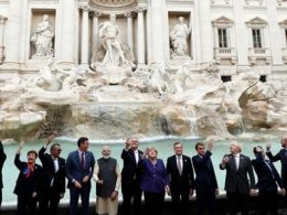 The G20 leaders in Rome, Reuters