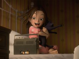 scène du film Aya et la sorcière