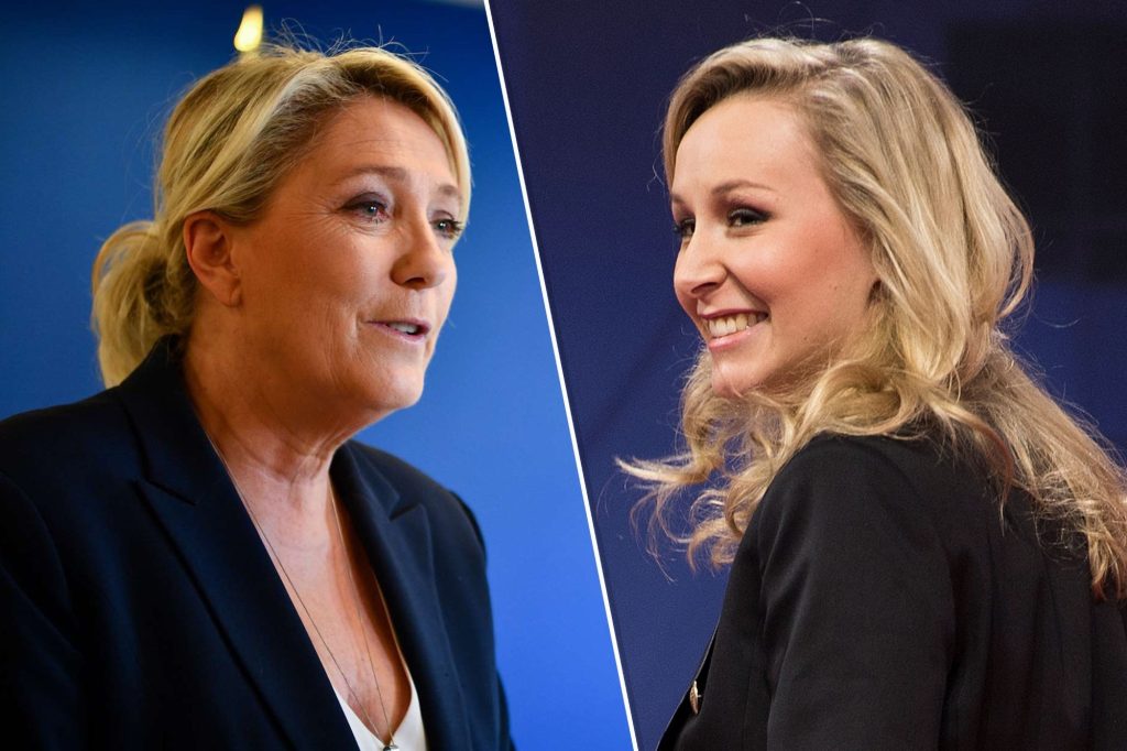 Marion Maréchal et Marine Le Pen