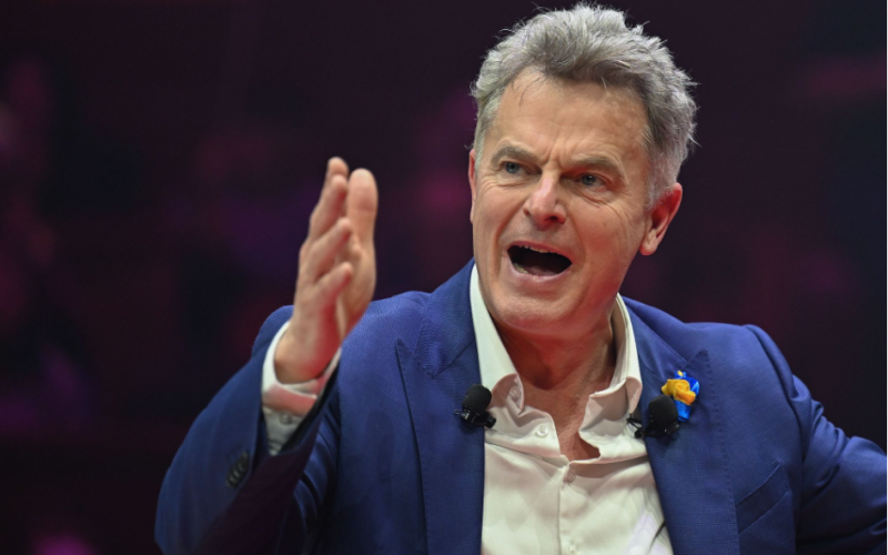 Fabien Roussel, candidat communiste à la présidentielle de 2022, poursuivi par une enquête judiciaire pour emplois fictif (crédit : Emmanuel Dunand, AFP)