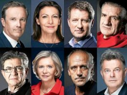 Parmi les douze candidats officiellement en lice, quatre ne participeront pas à l’émission de TF1 consacrée à la guerre en Ukraine: Nathalie Arthaud (LO), Nicolas Dupont-Aignan (DLF), Jean Lassalle (Résistons !) et Philippe Poutou (NPA). (Joël SAGET et Eric Feferberg/AFP) - via Le Télégramme