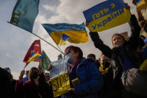 manifestation pour l'Ukraine