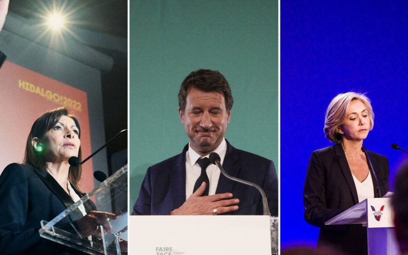 Anne Hidalgo, Yannick Jadot et Valérie Pécresse: candidats en difficultés - Libération ( C. Zannettacci, R. Artiges et C. Fohlen )