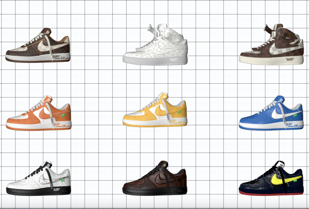 Louis Vuitton annonce le lancement de la Nike “Air Force 1” par