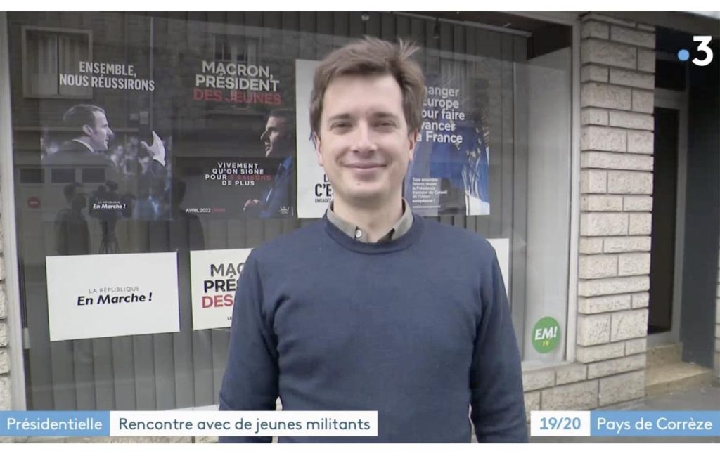 Nicolas Brousse, candidat investi par la majorité présidentielle sur la seconde circonscription de la Corrèze - France 3 Pays de Corrèze via Nicolas BROUSSE