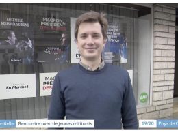 Nicolas Brousse, candidat investi par la majorité présidentielle sur la seconde circonscription de la Corrèze - France 3 Pays de Corrèze via Nicolas BROUSSE