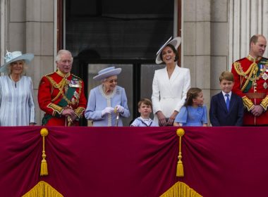 La famille royale le 2 juin 2022 - ALASTAIR GRANT / AP