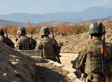 Conflit militaire entre L'Azerbaïdjan et l'Arménie dans la région du Haut-Karabagh. AFP