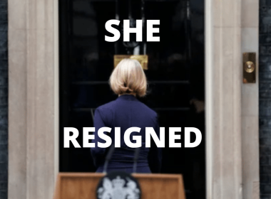 On September 20 Liz Truss announced that she has to resigne.