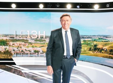 Jacques Legros, présentateur du Journal Télévisé de TF1 - © Benoît Florençon / TF1