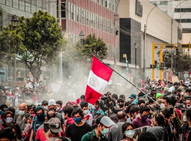 Peruvians demonstrate throughout the country.