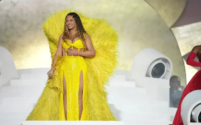 La chanteuse Beyoncé lors du concert privé du 23 janvier 2023 © Kevin Mazur / Getty Images for Atlantis The Royal