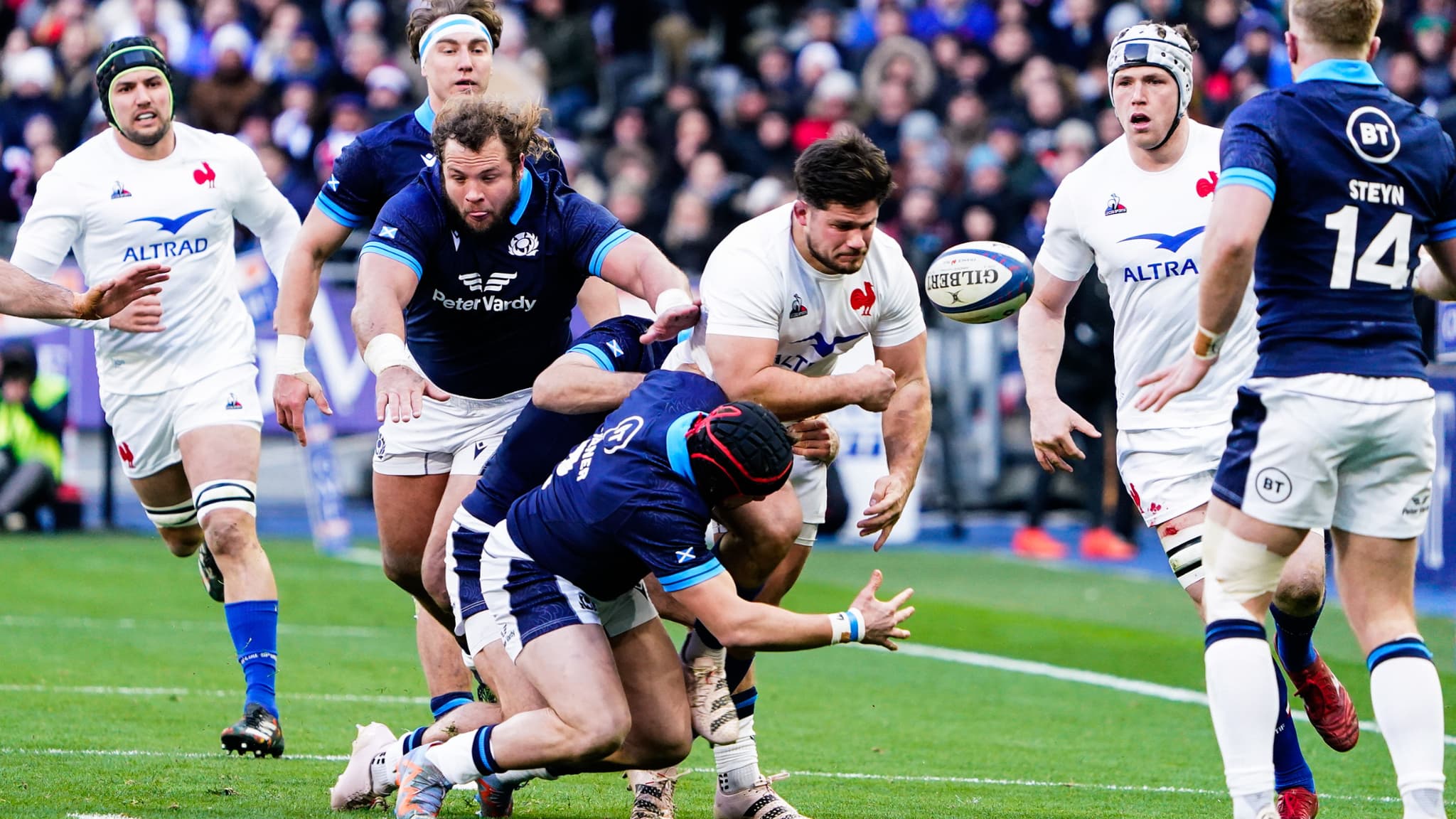 France Ecosse le XV de France se relance face aux Écossais