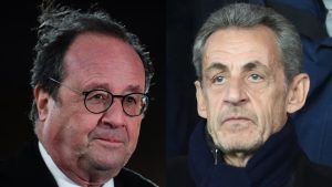 Image de François Hollande et Nicolas Sarkozy - AFP