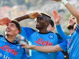 Victoire du Napoli contre La Spezia, rencontre comptant pour la Serie A