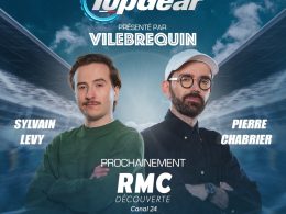 Le duo Vilebrequin à l'affiche pour présenter Top Gear France (source : twitter.com)