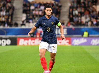 Warren Zaïre-Emery est devenu capitaine de l'équipe de France Espoir. (crédit : Icon Sport)