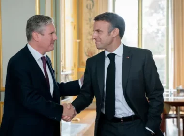 The UK’s opposition leader and the French President on the 19th of September 2023