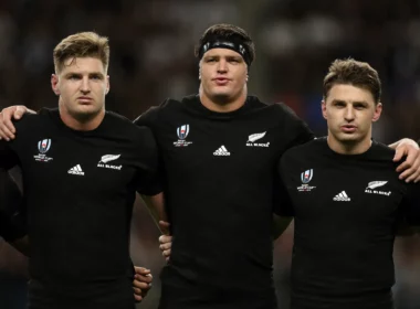 Jordie, Scott et Beauden espèrent rentrer un peu plus dans l'histoire, lors de cette Coupe du monde en France. (crédit : Rugby World Cup)