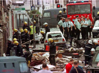 Bomb Explosion in Omagh, Northern Ireland, 15 August 1998 Photo credit: Paul Mcerlane/Press Association via Associated Press