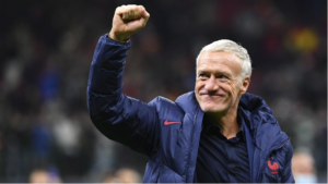 Didier Deschamps, sélectionneur de l’équipe de France de football. (Source : Eurosport)