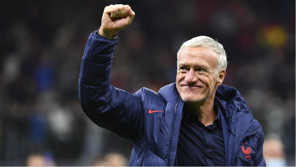 Didier Deschamps, sélectionneur de l’équipe de France de football. (Source : Eurosport)