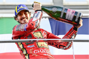 Francesco Bagnaia champion du monde MotoGP 2023. (Source: Motorsport.com)