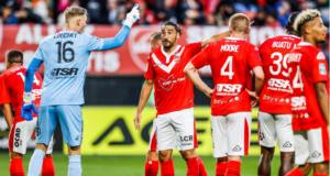 Le VAFC se trouve à la dernière place du classement de Ligue 2, avec 11 points. (crédit : Icon Sport)