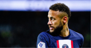 Neymar aux couleurs du PSG. (Source : Onze mondial.com)