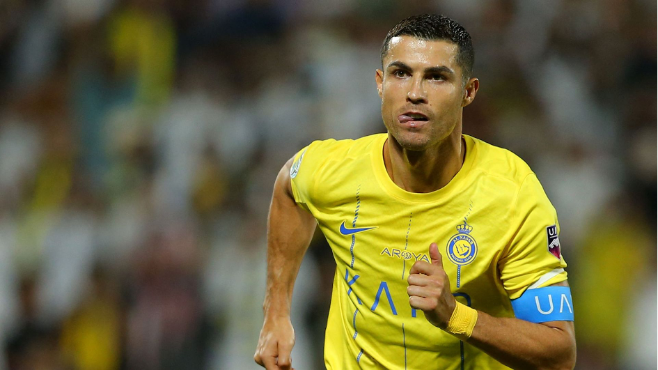 Cristiano Ronaldo après avoir qualifié son équipe en final de la Ligue arabe des champions. (source : Photo/rtbf.be)