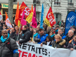 Journée de mobilisation contre la réforme des retraites, Paris, 11 mars 2023. Photo : Adrien Pourageaud