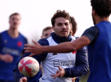 Antoine Dupont a débuté sa préparation olympique en rejoignant les rangs de France 7. (crédit: AFP - FRANCK FIFE)