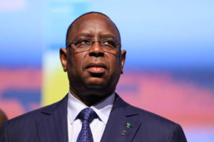 Macky Sall, President of Senegal at the G20 Investment Summit on November 20, 2023 in Germany. Credits: Getty image, Bloomberg.