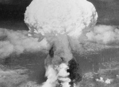 The United States drops an atomic bomb on Nagasaki (Japan), Japan three days after dropping one on Hiroshima. Japan would surrender five days later, ending World War II.