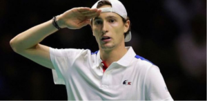 Le Français Ugo Humbert vainqueur du tournoi de Dubaï. (Source : Getty Images)