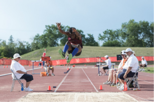 Athlète lors des Jeux du Canada d'été de 2017. (Source: 2017 Canada Summer Games, CC BY 2.0 , via Wikimedia Commons)