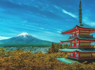 Photo of Mount Fuji in Japan