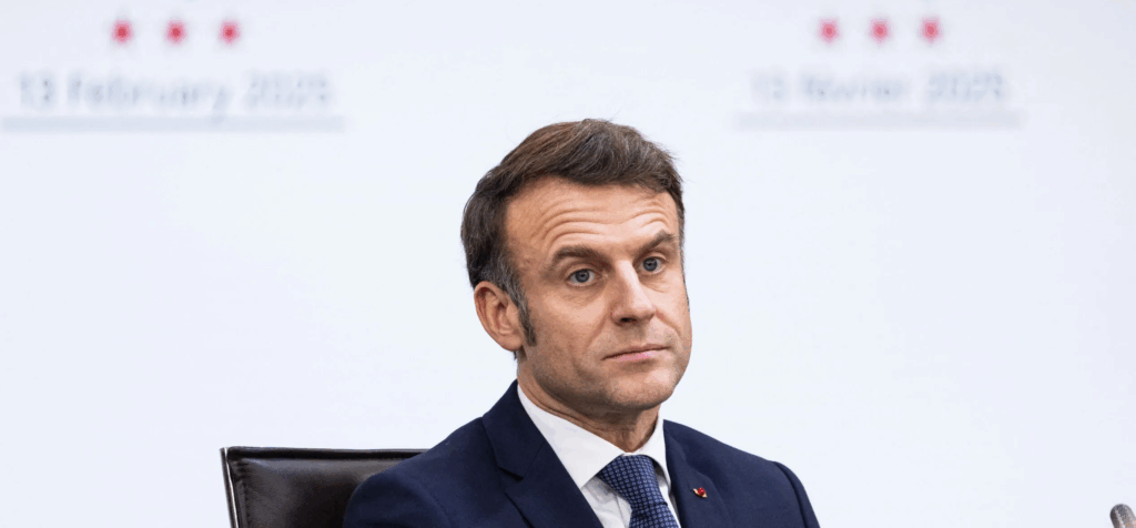 Portrait du président de la République Emmanuel Macron/AFP via Getty Images.
