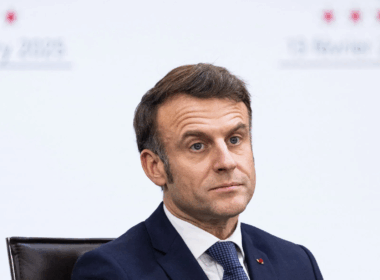 Portrait du président de la République Emmanuel Macron/AFP via Getty Images.