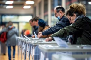 Bureau de vote - image générée par IA - Pixabay