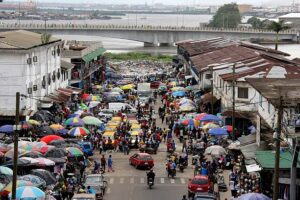 Le marché de Monrovia, Liberia (Getty Images)