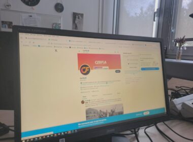 Le compte de Cerfia sur X (ex-Twitter). Crédits : Camille Fontaine
