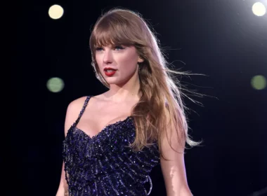 Taylor Swift lors de sa performance à Foxborough au Massachussetts pendant le Eras Tour, le 19 mai 2023, Scott Eisen/TAS23/Getty Images