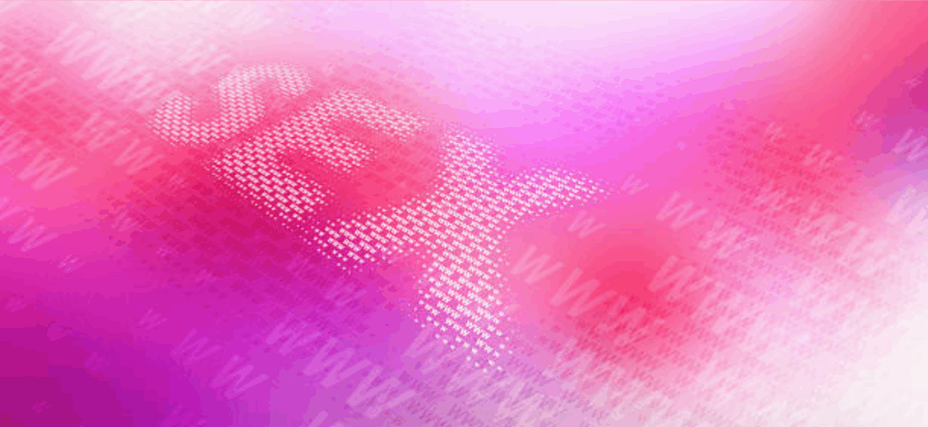 Le mot "sexe" en anglais composé du World Wide Web (WWW), le système de pages web publiques interconnectées à travers l'Internet. © Ralf Hiemisch / Getty Images